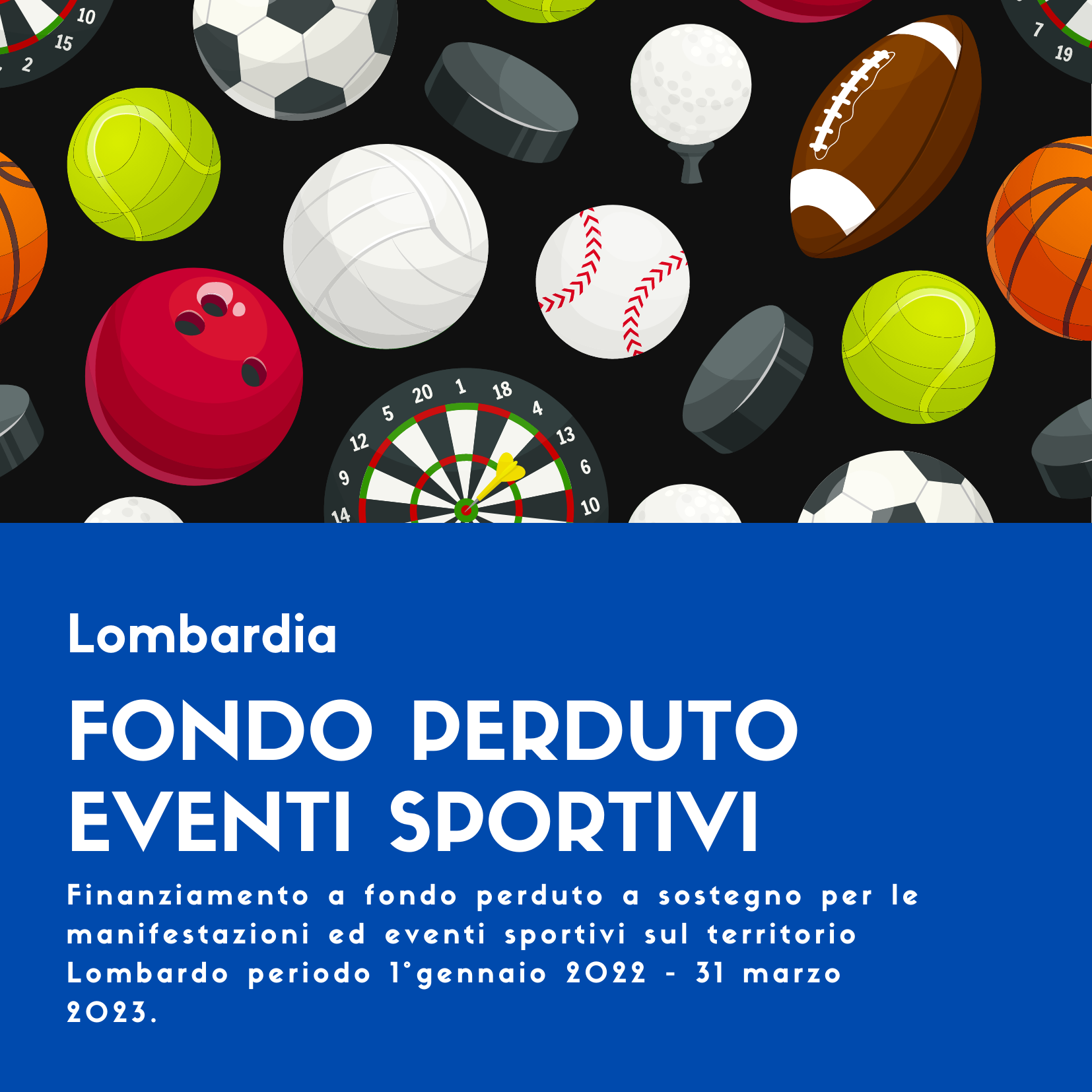 Fondo Perduto Eventi Sportivi in Lombardia