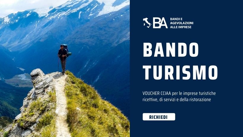 Bando Turismo - Voucher Imprese Turistiche e Ristorazione